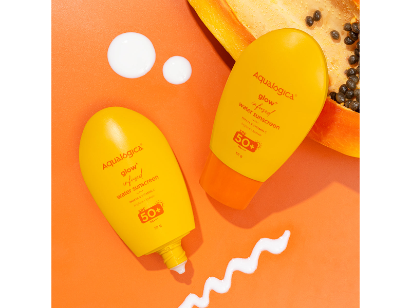 Glow+ Infused Water Sunscreen - 50 g (Pack of 2) at 35% Off product view