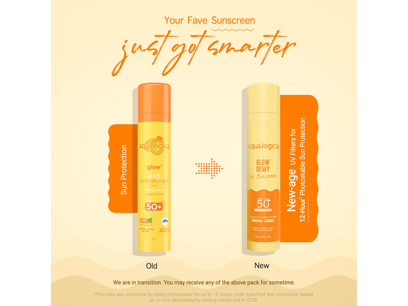 Glow+ Dewy Gel Sunscreen Spf 50+ product view