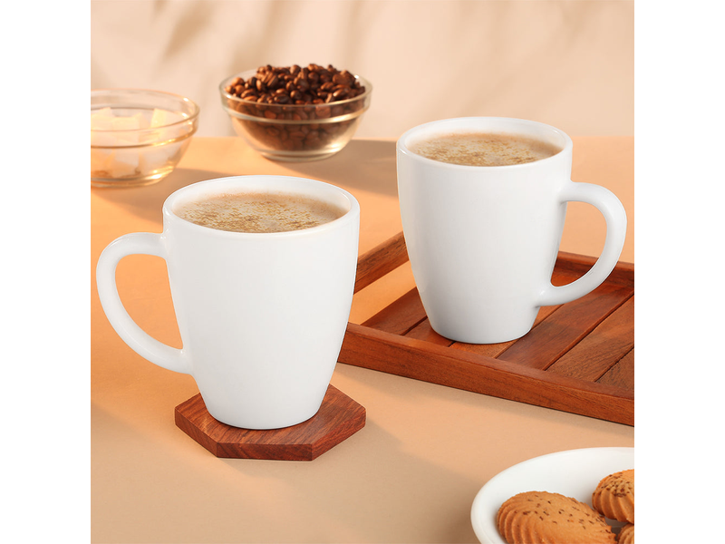 Larah Logo Opalware Mug Set at 50% Off product view