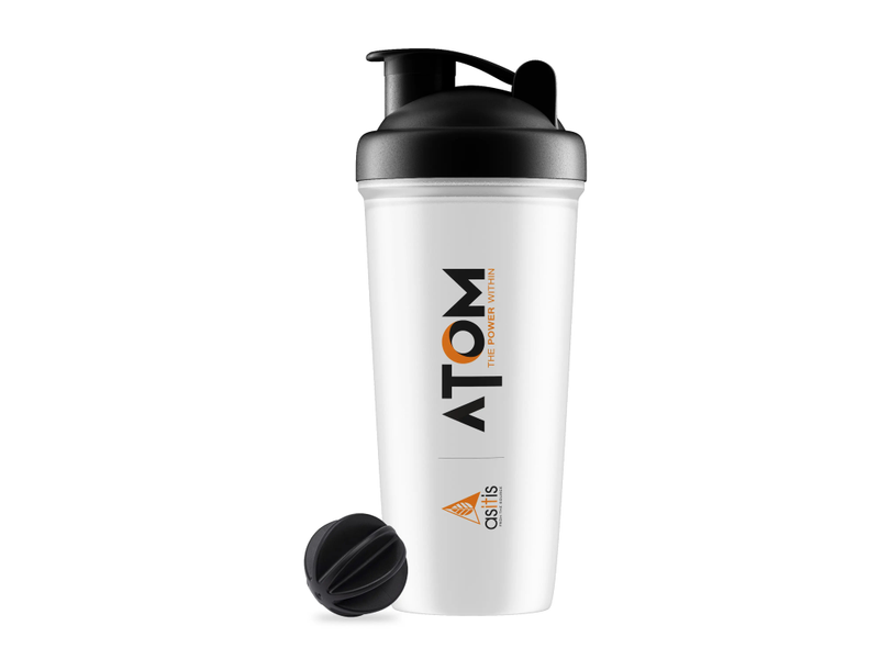AS-IT-IS ATOM Shaker Bottle 800ml | BPA Free, Leak Proof | With Mixer Ball at 30% Off product view