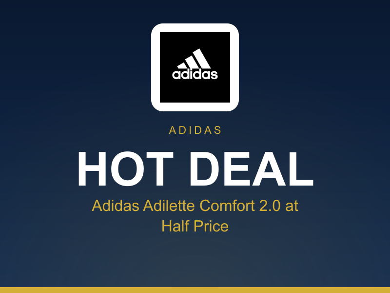 Adidas Adilette Comfort 2.0 at Half Price product view