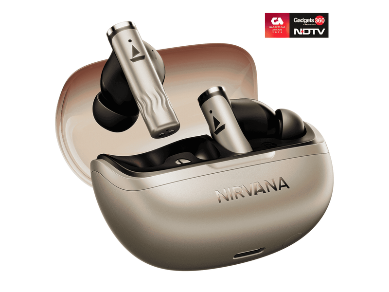 boAt Nirvana Zenith Pro SS Edition | TWS Earbuds with Spatial Audio, 80H Playback & 50dB Hybrid Adaptive ANC "Awarded Best TWS by Gadgets 360" at 76% Off product view